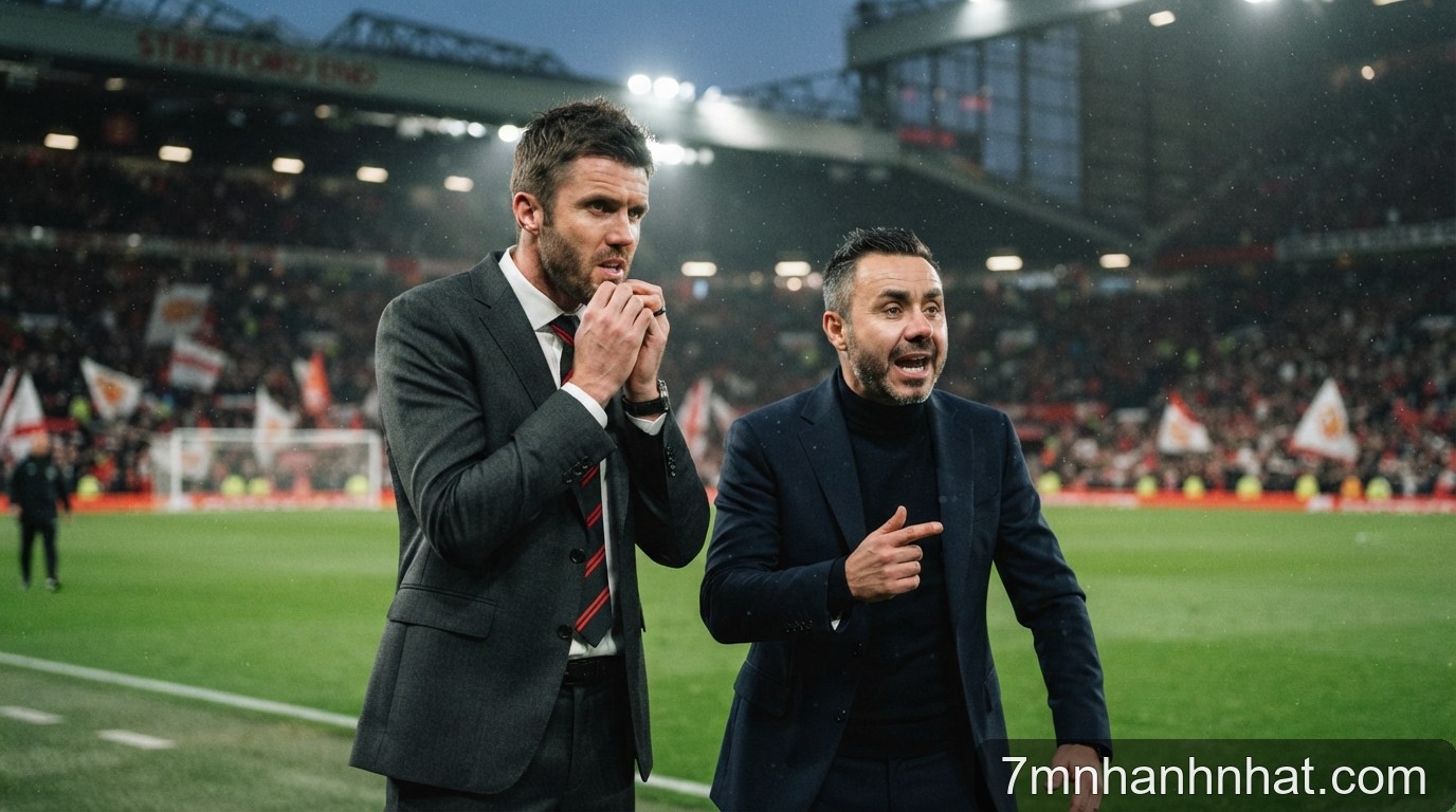 Đại chiến tại Old Trafford: Michael Carrick và Roberto De Zerbi trong cuộc chiến ‘sinh tử’ cứu vãn ghế nóng